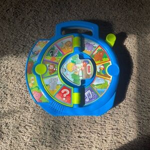 Fisher-Price Blue Animal Sound Wheel